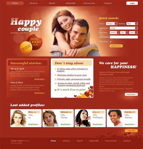 dating production website